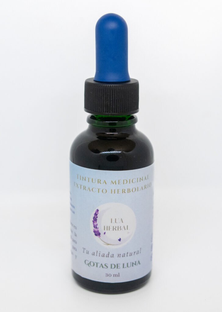 Gotas de luna para dormir mejor de plantas valeriana. cempasuchitl y passiflora. Para insomnio