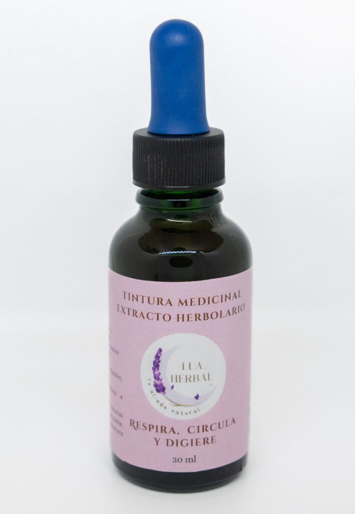Respira, circula y digiere, gotas de extracto natural para aliviar enfermedades